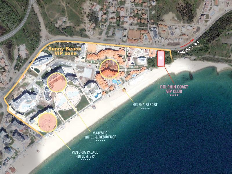 Vip Club Dolphin Coast Aparthotel Slăntjev Brjag Exteriör bild